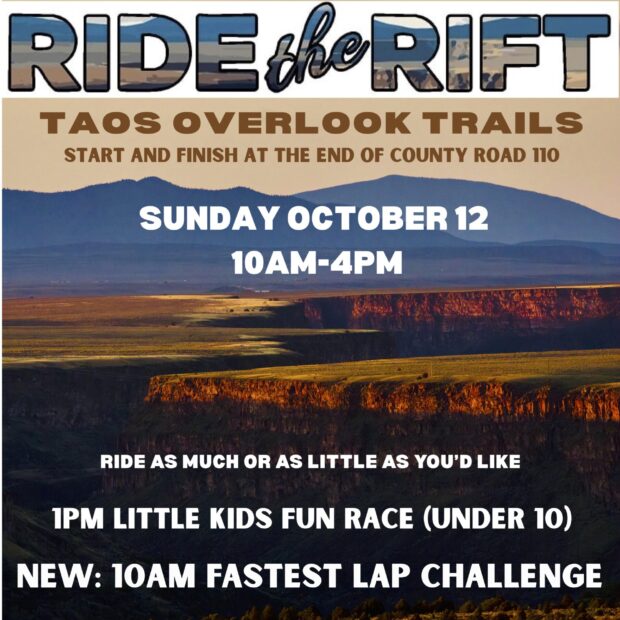 RIDE THE RIFT! SUNDAY OCTOBER 12, 2025